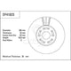 TRW Disc Brake Rotor 296mm x 30 Min