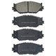 RDA GP MAX LOW METALLIC BRAKE PAD SET LEXUS RDB2071