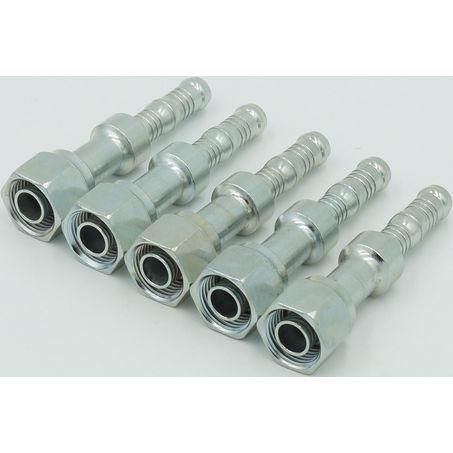 Burgaflex Steel Fitting # 8 FOR - Reduced Burgaclip #8 Straight SCX1302-5