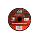 EDS EBP-15-100M 15 Gauge Single Core CCA Primary Cable | Black | 100 Metre Roll