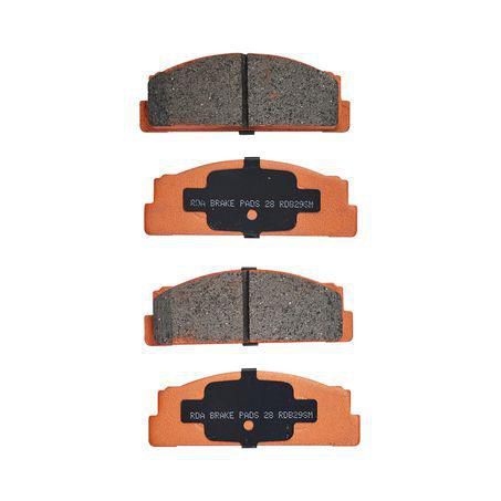 RDA BRAKES RDA GP Max General Purpose Low Metallic Brake Pad Set RDB29