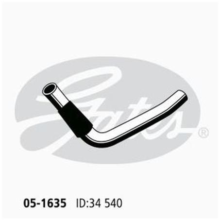 Gates Radiator Hose Lower 05-1635