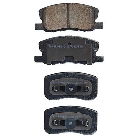 RDA GP MAX LOW METALLIC BRAKE PAD SET MITSUBISHI COLT RDB2018