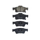 RDA BRAKES RDA GP Max General Purpose Low Metallic Brake Pad Set RDB2178