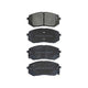 RDA GP MAX LOW METALLIC BRAKE PAD SET HYUNDAI KIA RDB2055