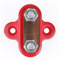 OEX 250A Dual Stud Distribution Terminal - Red