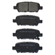 RDA GP MAX LOW METALLIC BRAKE PAD SET NISSAN RENAULT SUZUKI RDB1509