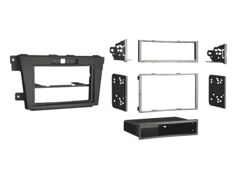 Metra 95-7514B Black Dash Kit for 2010-2012 Mazda CX-7 | Single/Double DIN Installation