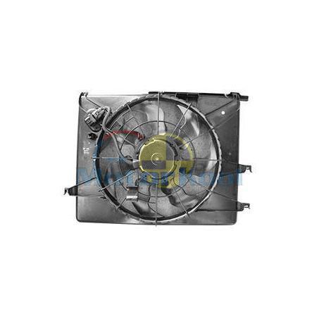 ALL CRASH Radiator Fan Assembly HOH-34105