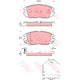 TRW Brake Pad Set (DB1924)