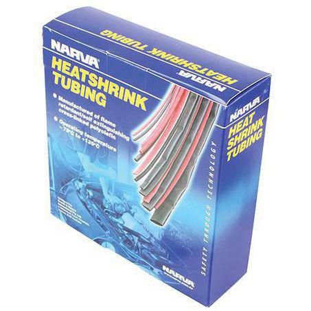 Narva HEAT SHRINK RED 12.7MM X 5M