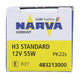 Narva H3 PK22s Globe 12V 55W 48321