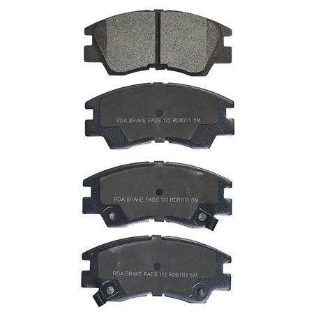 RDA GP MAX LOW METALLIC BRAKE PAD SET MITSUBISHI RDB1113