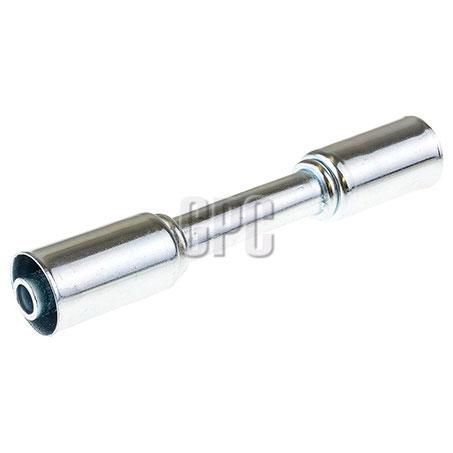 OEX Steel Fitting # 8 Splicer Beadlock #8 Straight