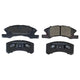 RDA GP MAX LOW METALLIC BRAKE PAD SET DAIHATSU MITSUBISHI RDB2142