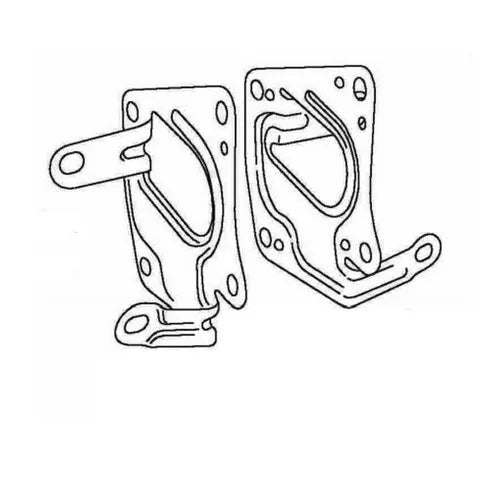 SUITS TOYOTA OPA ACT10 / ZCT# 2000+ RADIO SIDE MOUNTING BRACKETS | OEM REPLACEMENT BRACKETS