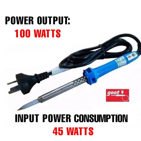 Goot 100W Soldering Iron | Heavy Duty Soldering Tool for Electrical & Automotive Work