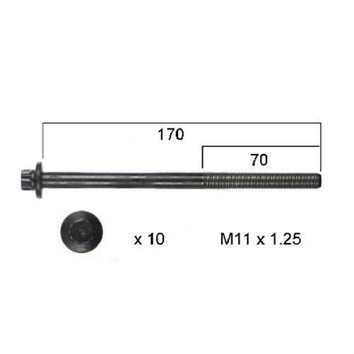 PERMASEAL HEAD BOLT SET