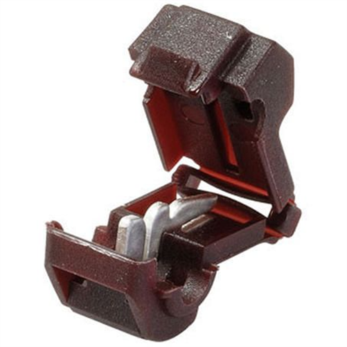 Narva Crimp Terminal Wire Tap Connector Red Cable Size 2.5-3mm Vinyl 50 Pce