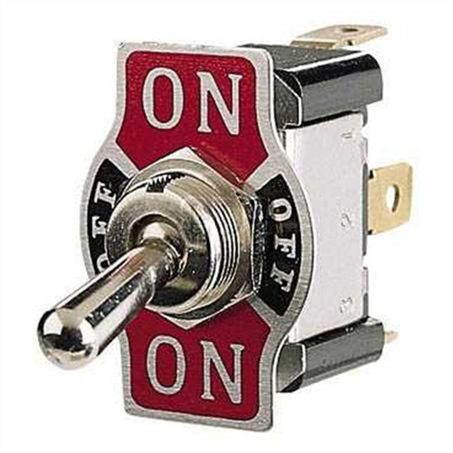 Narva Metal Toggle Switch On/Off/On SPDT (Contacts Rated 20A @ 12V) 100 Pce