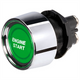 Narva Push Button Starter Switch On/Off Momentary SPST Green LED (Contacts R