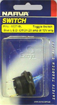 Narva Duckbill Toggle Switch Off/On SPST Blue LED (Contacts Rated 12V @ 20A)