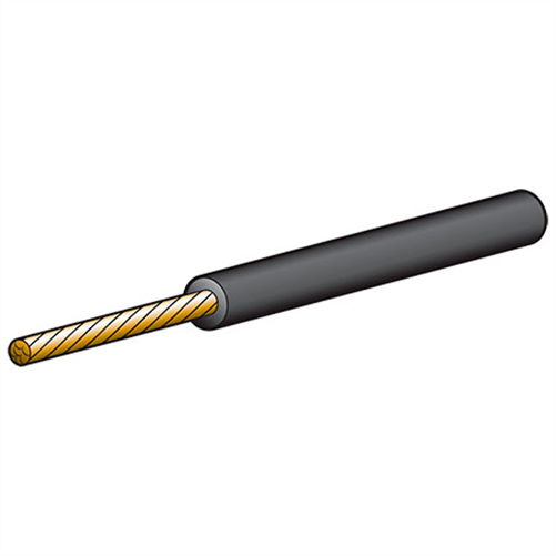 Narva 2.5mm Single Core Automotive Cable Black 7M