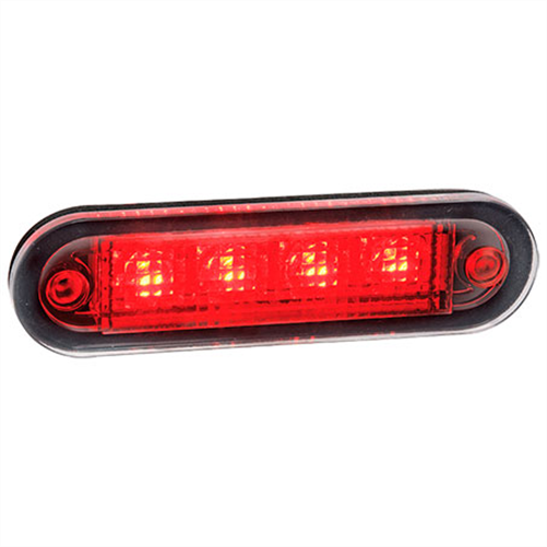 Narva MARKER LIGHT RED LED 9 TO 33V