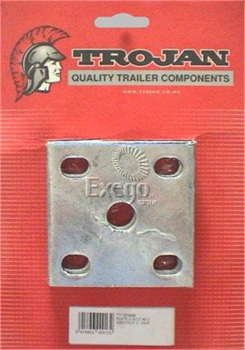 TINKR U-Bolt & Axle Plate M10 Galv - Pair