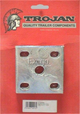 TINKR U-Bolt & Axle Plate M10 Galv - Pair