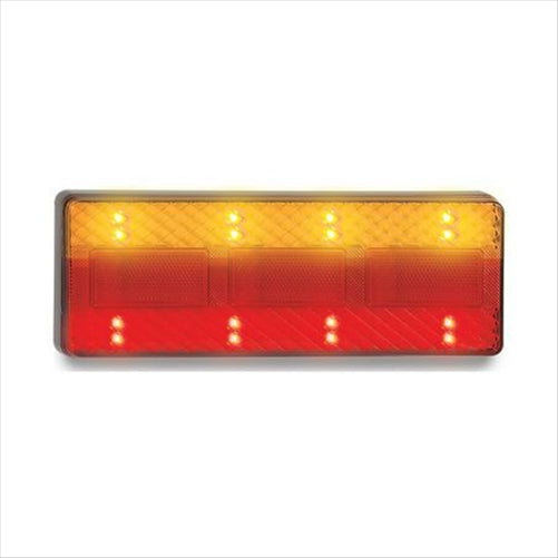 LED AUTO LAMPS 12/24V Led Stop/Tail/Indicator Lamps With Reflex Reflector To Suit Mul