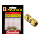 CAP BRASSPACK DOUBLE UNION 1/4IN