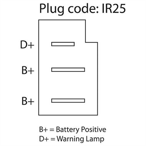 OEX Alternator 12V 70A Lucas Style LXA139