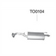 CHASE AUTO COMP MUFFLER-COROLLA AE82 ALL 84ON
