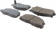 BRAKEPLUS PADS - TOYOTA VAN WAGON TARAGO 2WD F 84-