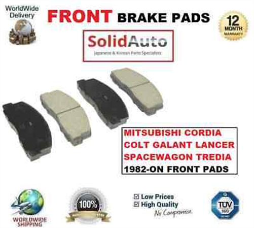 BRAKEPLUS PADS - MITSUBISHI CORDIA TBO GALANT LANCER F