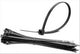 TINKR BLACK CABLE TIE 160X2.5MM PKT100