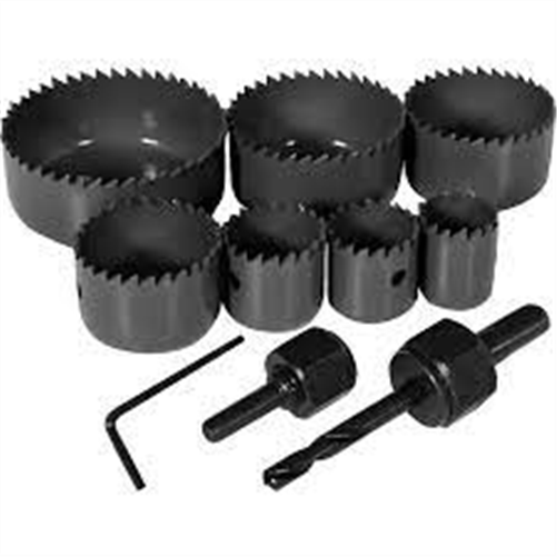 TINKR HOLESAW SET 9 PC 1957MM