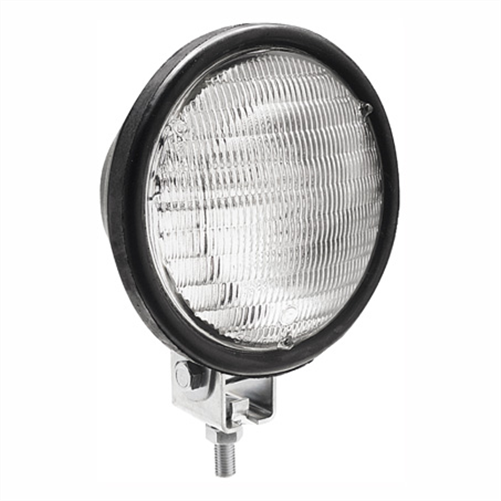HELLA Work Light Sealed Beam Round 24V Flood Beam