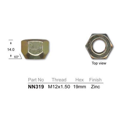 NICE NUTS 1.5MM PACK OF 4