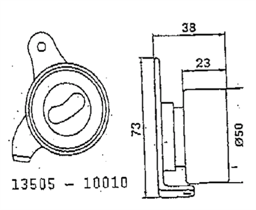 TJB Tensioner 1350510010