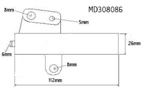 ASL Hydraulic Timing Belt Tensioner MD308086