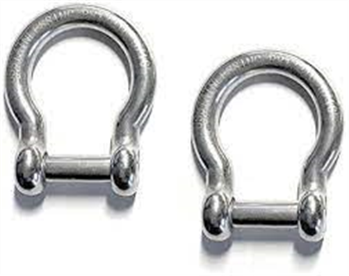 ARK BOW SHACKLE 8MM STAINLESS STEEL
