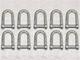 ARK DEE SHACKLE RATED 8MM BLISTER PAC