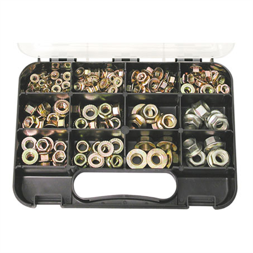 GJ WORKS GJ KIT 180PC SELF-LOCK NUTS IMP
