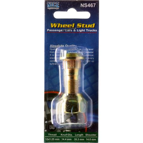 NICE PRODUCTS WHEEL STUD AND NUT