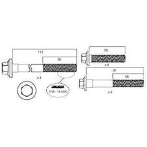 ACL HEAD BOLT SET NISS HBS163
