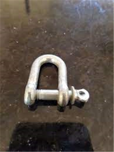 ARK DEE SHACKLE 16MM GALVANISED BLIST