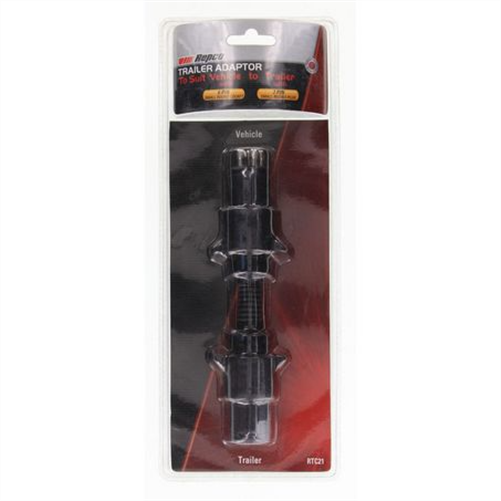REPCO Trailer Adaptor 6 Pin Small Round - 7 Pin Small Round