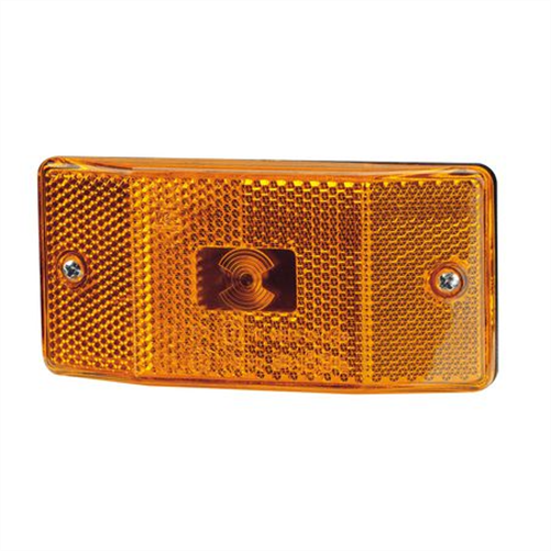 Narva SIDE MARKER LAMP (AMBER) WITH IN-BUILT RETRO REFLECTOR